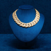 22MM Sparkling 925 Silver Moissanite Cuban Link Hip Hop Chain For Men