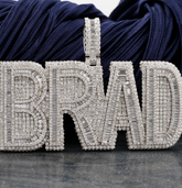 Customized Hip Hop 925 Silver Baguette VVS Moissanite Diamond Necklace Pendant